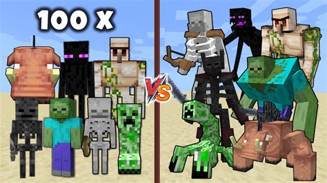 Normal Mob vs M.